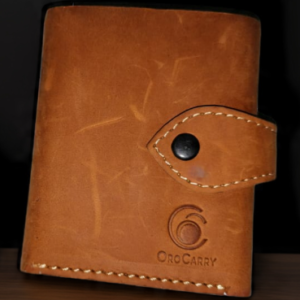 Men Light Brown Complete Leather Wallet