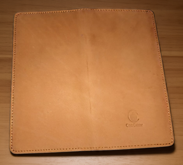 Men Light Brown Long Leather Wallet - Image 2