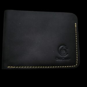 Men Black Leather Wallet