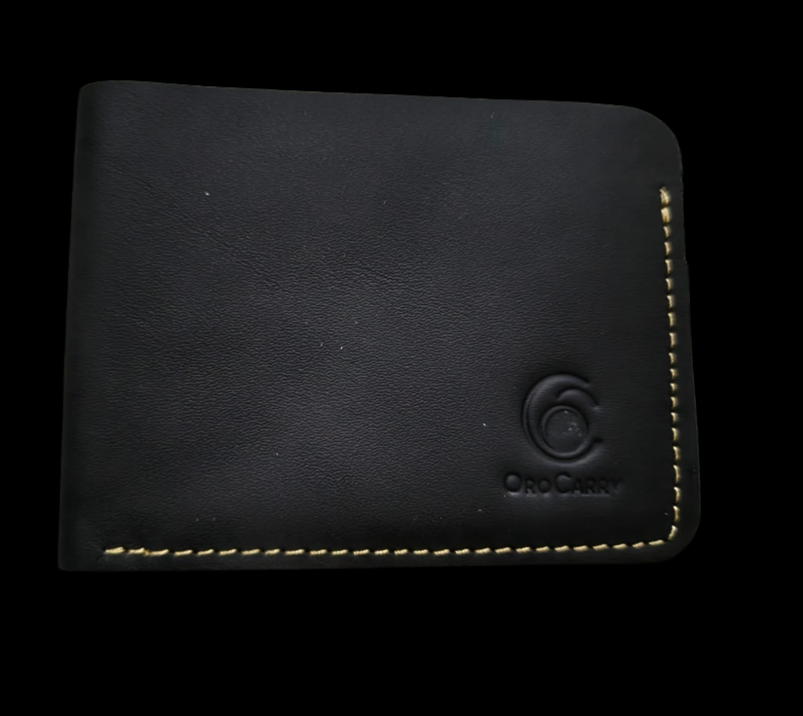 Men Black Leather Wallet