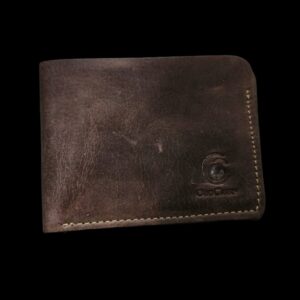 Men Light Brown Leather Wallet