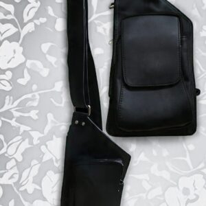 Women Black Leather Bag