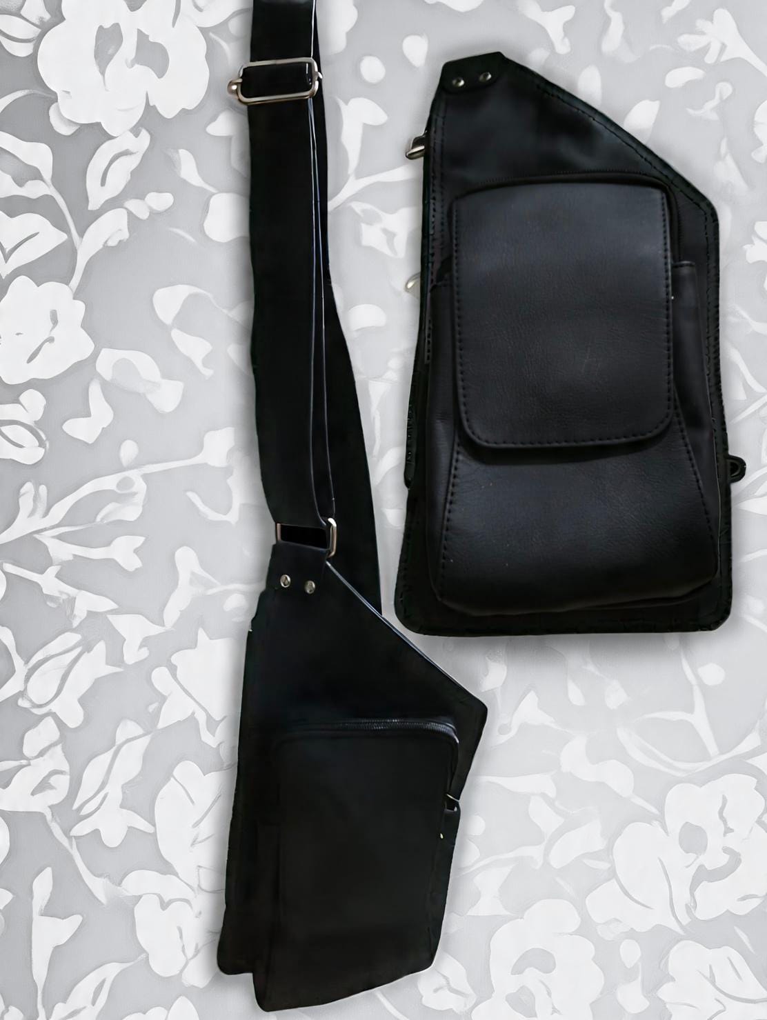 Women Black Leather Bag