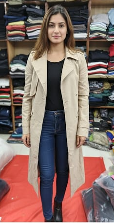 Women Long Jacket - Image 2