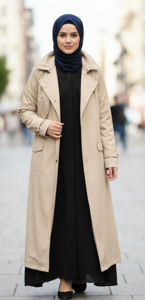 Women Long Jacket - Image 3
