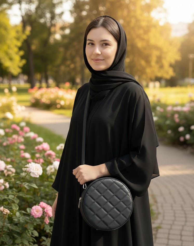 Round Leather Bags - Image 5