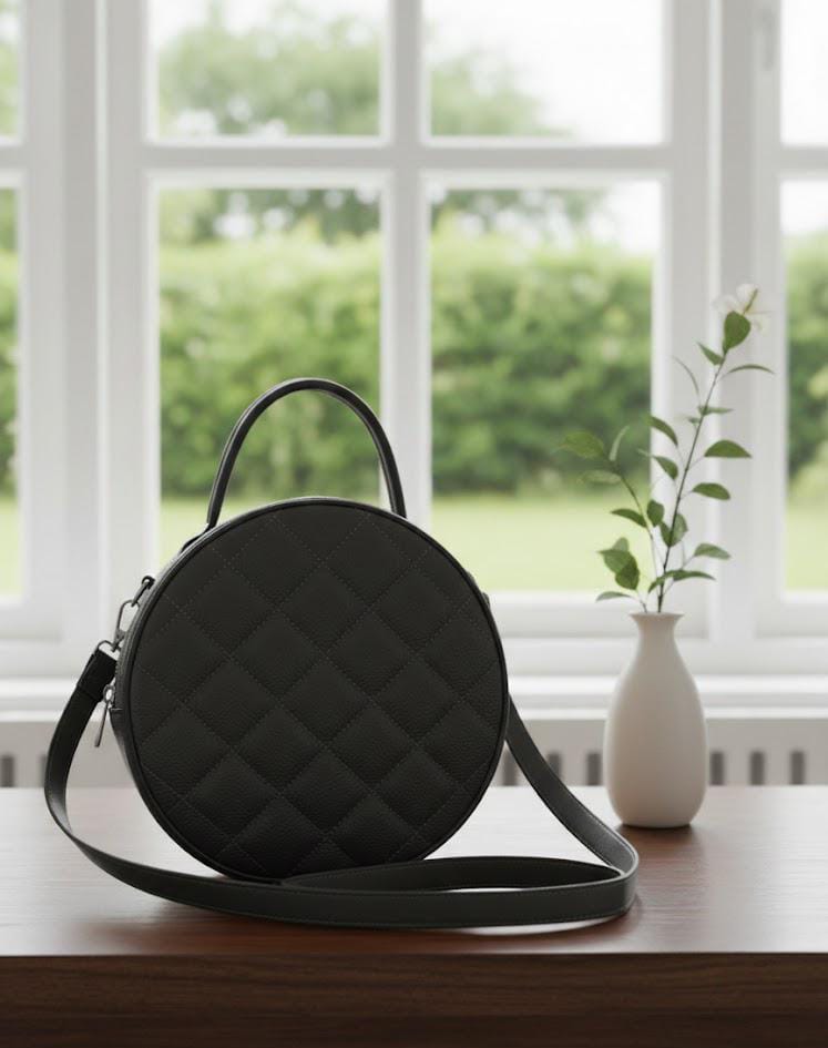 Round Leather Bags - Image 16