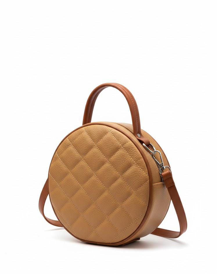 Round Leather Bags - Image 14