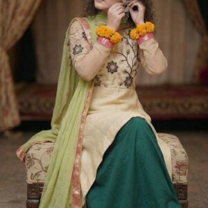 Embroidered Pakistani Wedding Guest Outfit